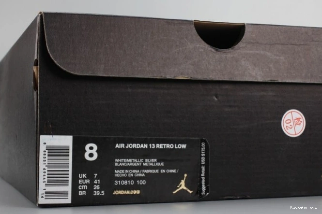 13 Jordan LowPure white 310810-100 Air mens Money 0706